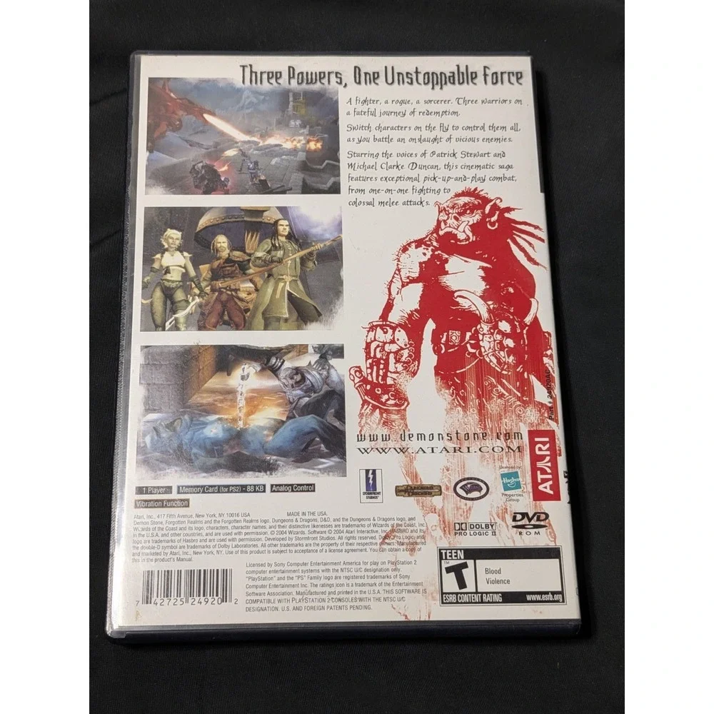 Demon Stone (Sony‎ PlayStation 2, 2004)